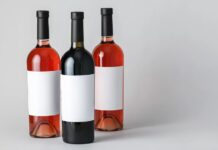 etichette del vino