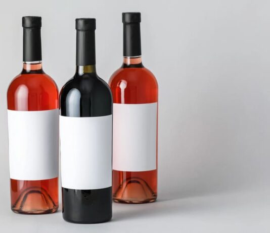 etichette del vino